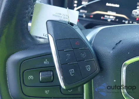 2022 GMC Yukon 4Wd Slt from USA, damaged, VIN 1GKS2BKTXNR257888